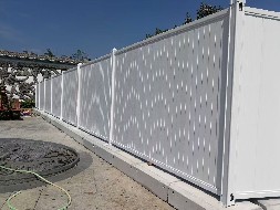 老客户推荐新客户，沙井道路维修项目再选旭东PVC围挡